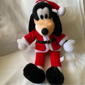 Disney Goofy Plush Christmas Santa Suit 18 Inches